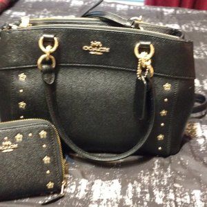 Coach purse and Coach shoes, Dooney & Bourke purse